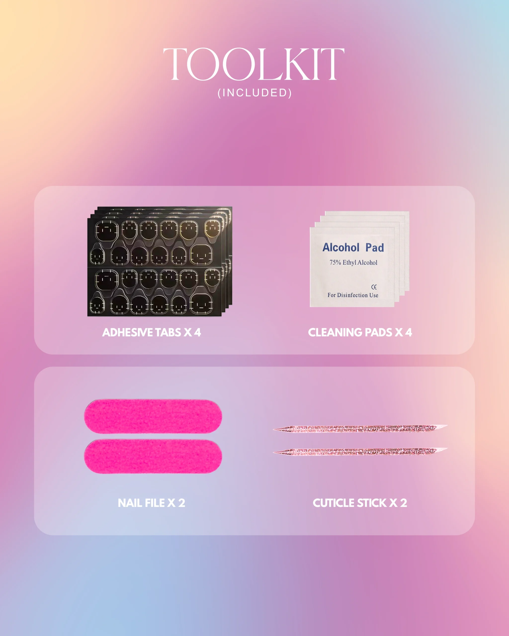 Mystery Press On Nail Tool Kits