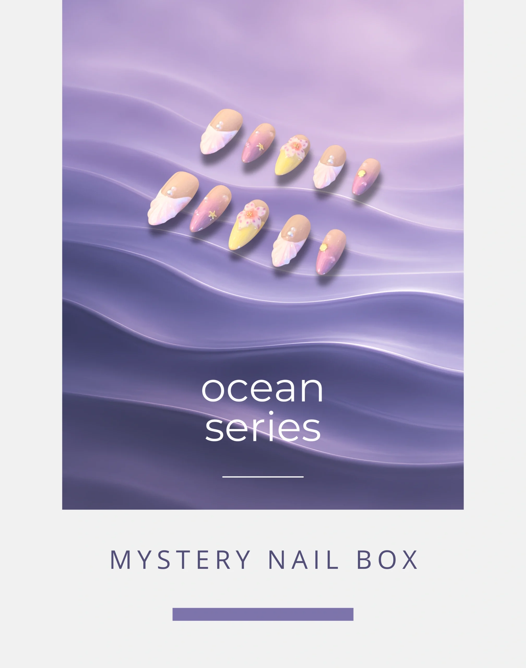 Ocean Series Mystery Nail Box