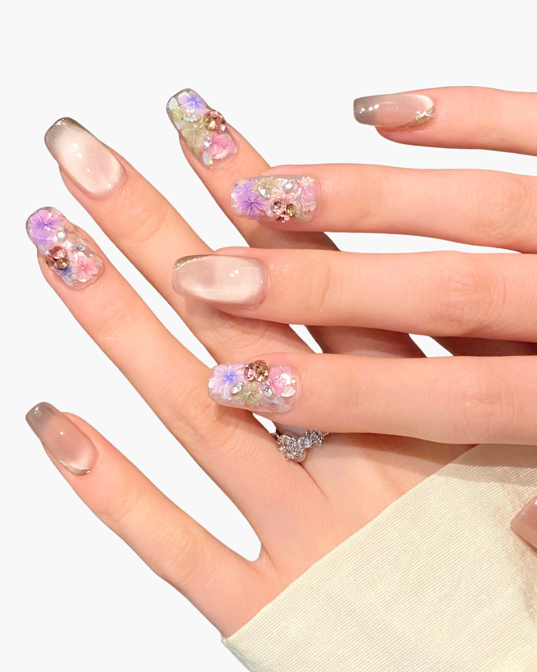 Secret Garden Press On Nails