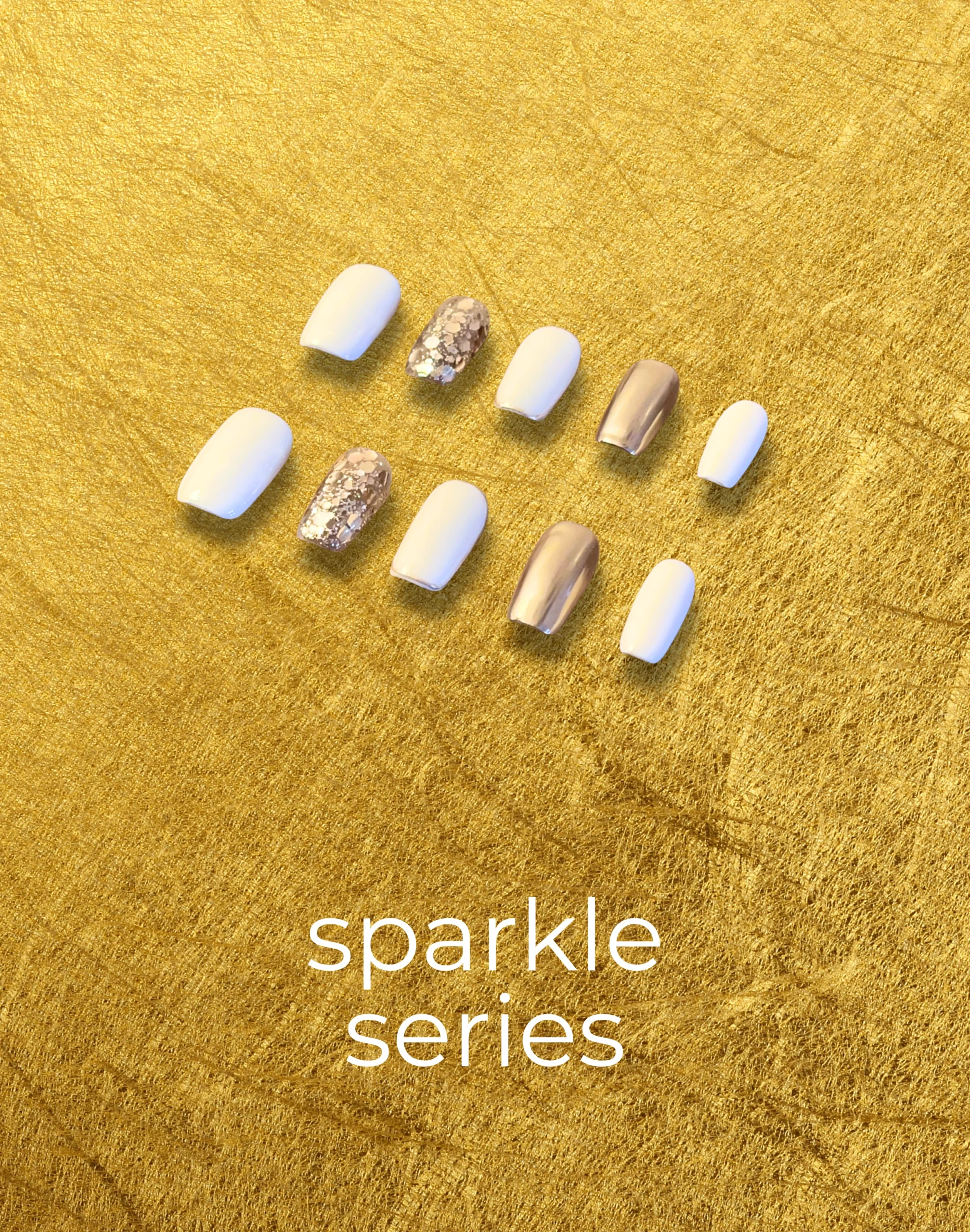 Sparkle Series Press On Nails